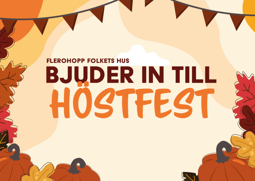 Höstfest 2026 i Flerohopp Folkets hus